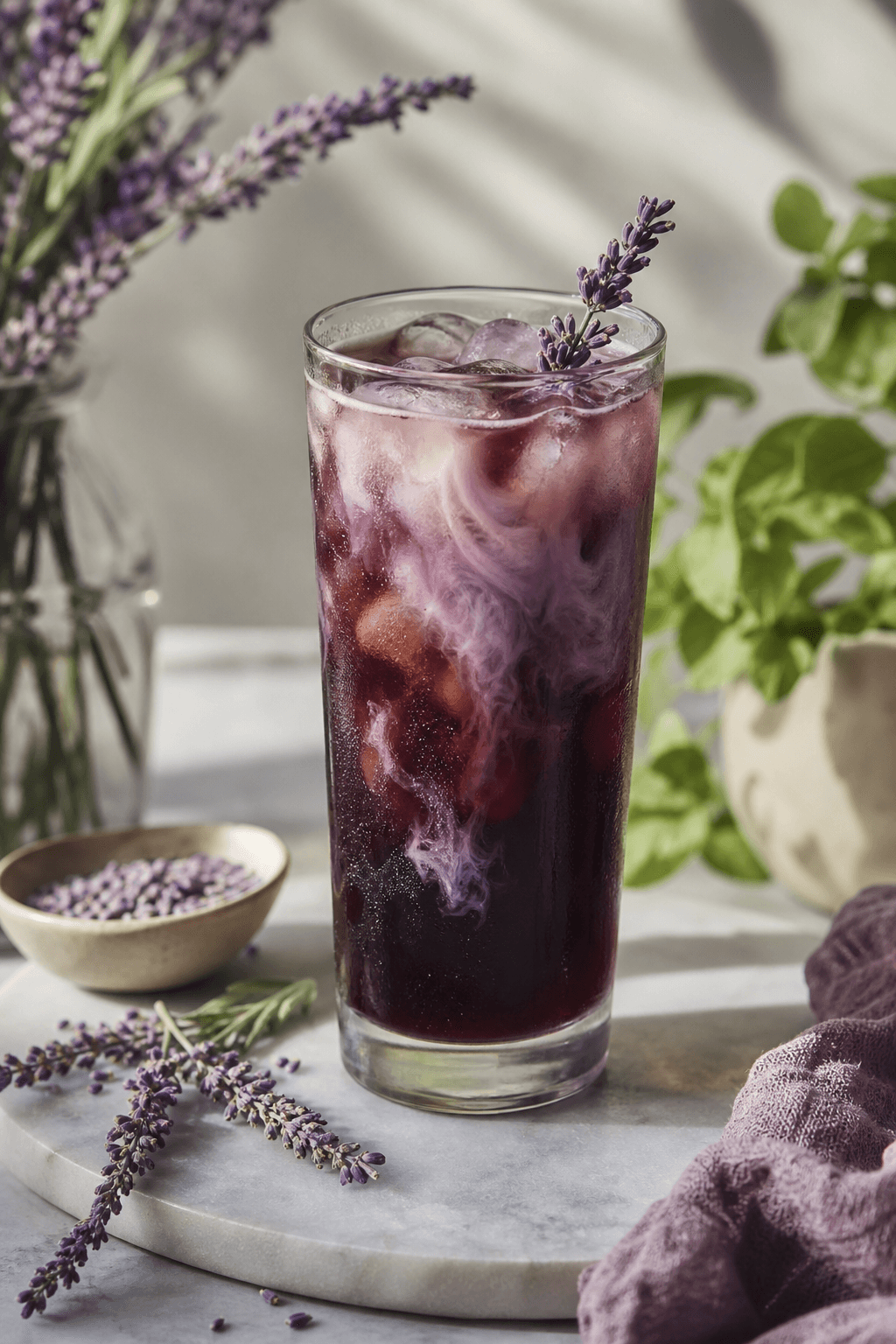 Lavender Steeped Cold Brew