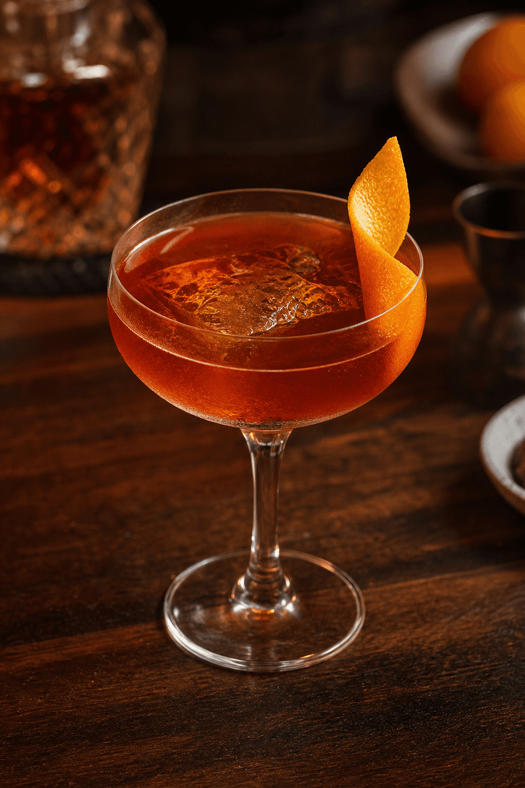 Smoked Agave Negroni